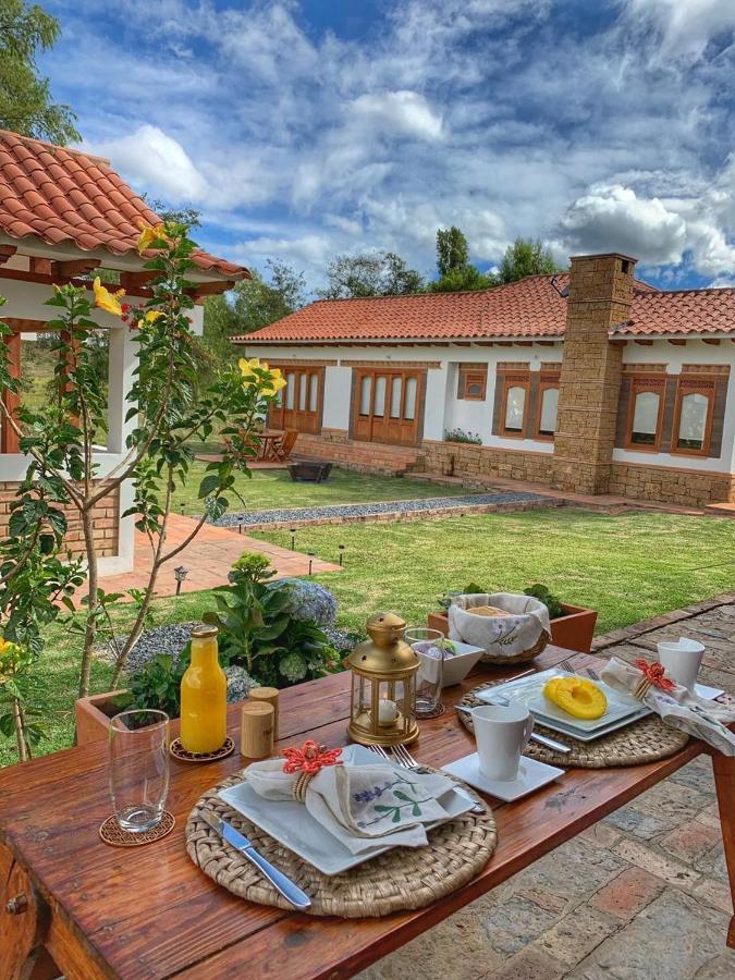 Casa De Las Flores Villa de Leyva Exterior photo